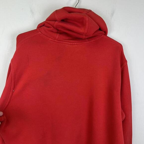 Vintage Nike Red Pullover Hoodie with Classic Logo - Picture 3 of 7